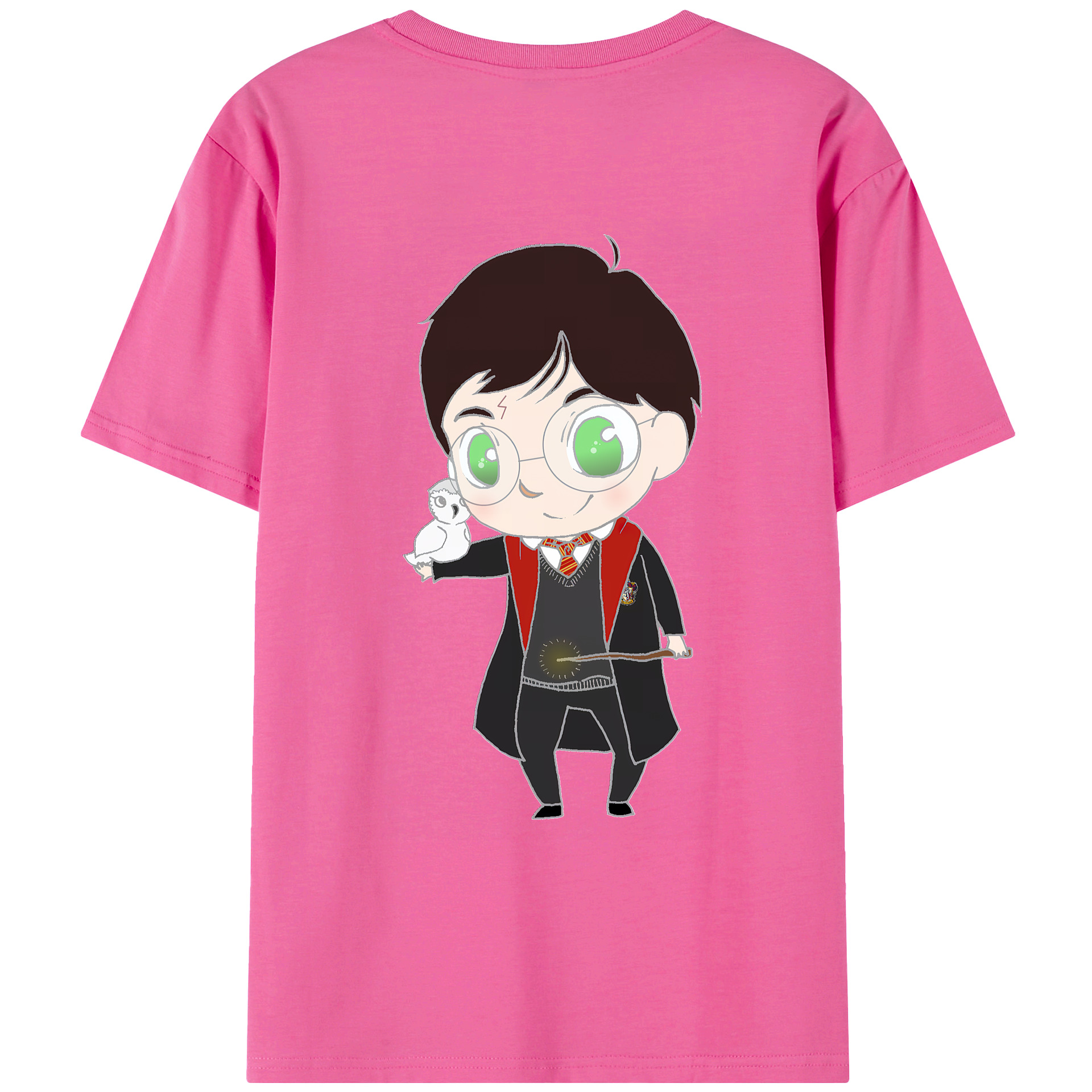 （画像用） Harry Potter ハリー・ポッターシリーズ レディース半袖Tシャツ(バックプリント)